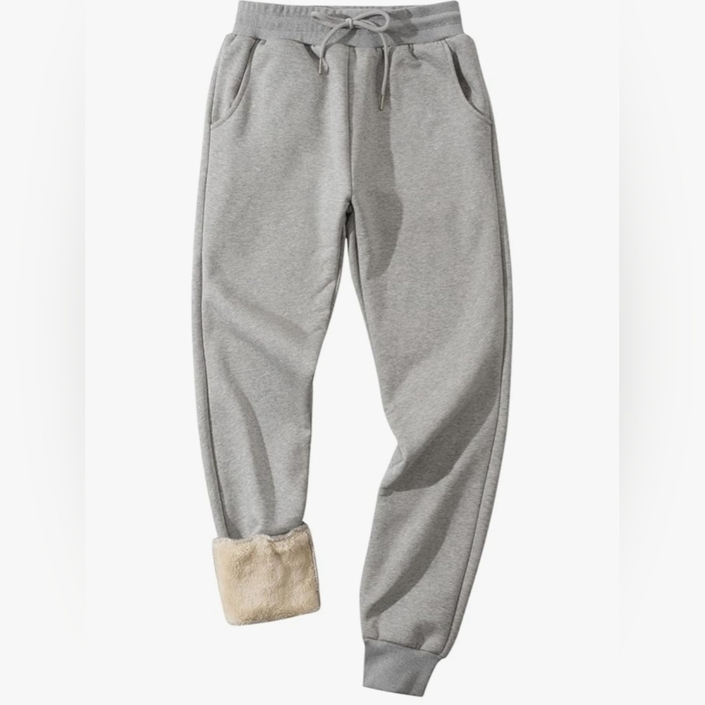 Flygo Fleece Sherpa-lined sweatpants